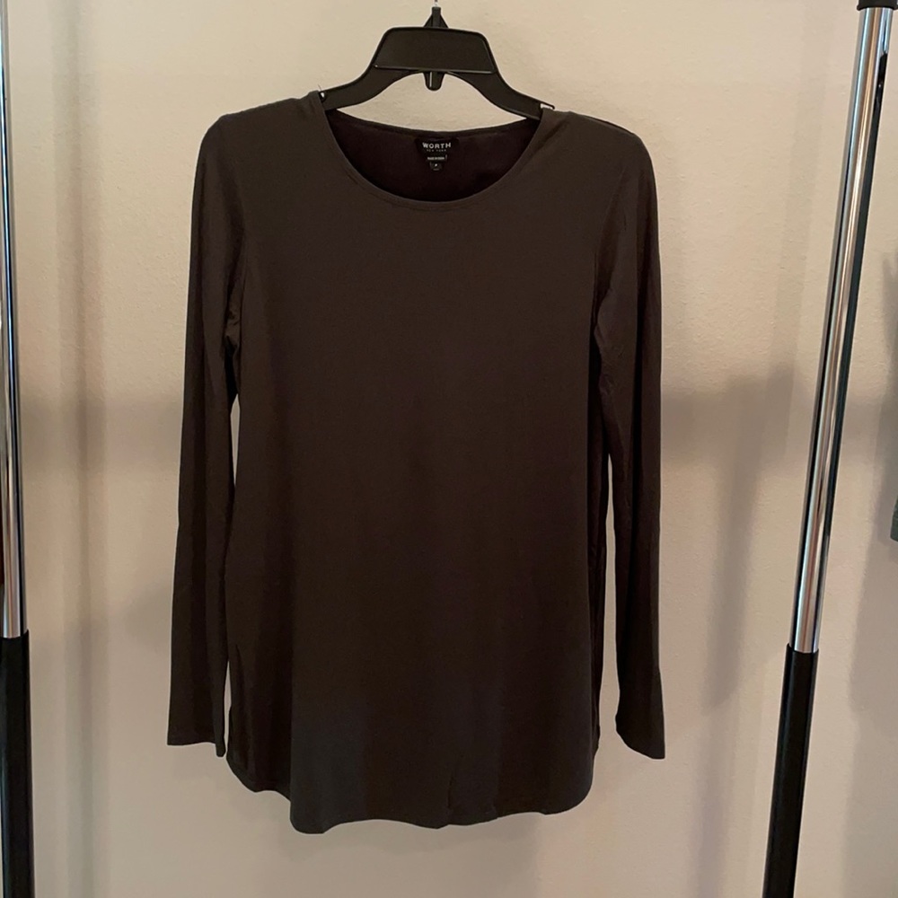 Dark Olive Green Top